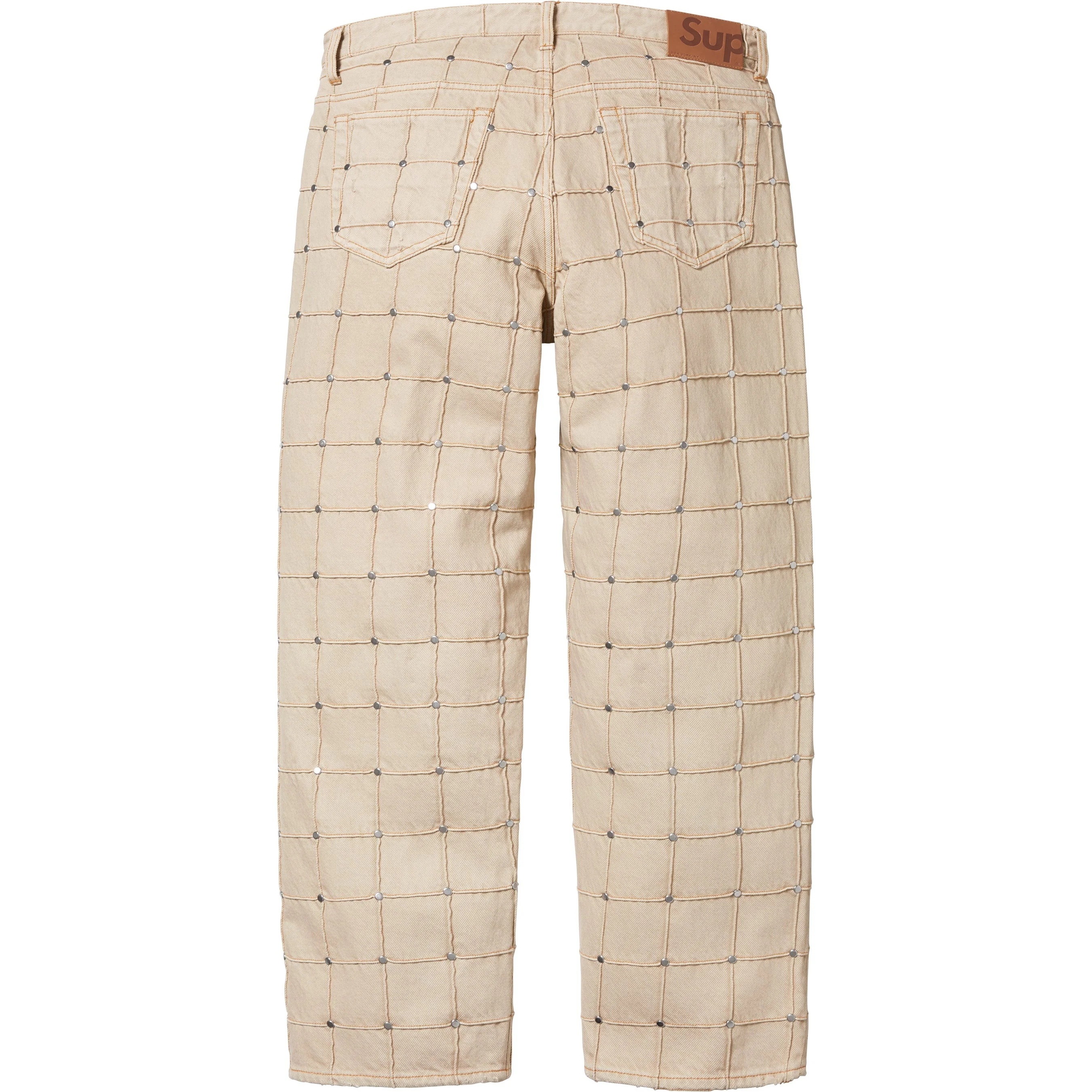 Studded Seam Loose Fit Jean view 10